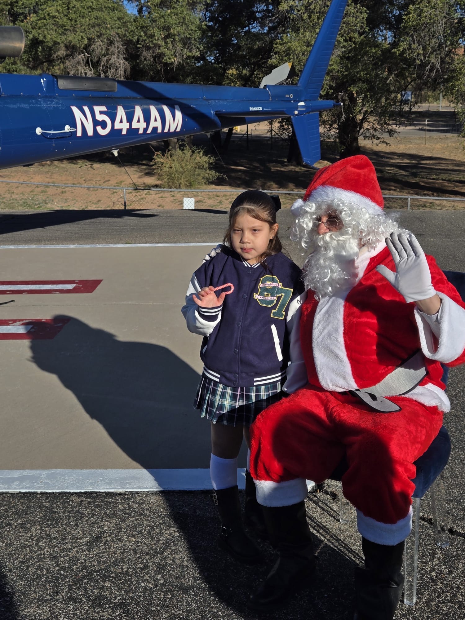 kid with santa kid with santa