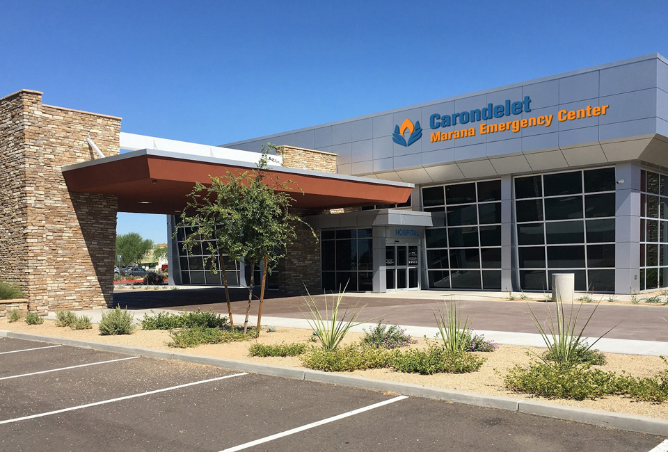 Exterior view of Carondelet Marana Emergency Center